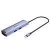 Unitek USB-C Hub USB3.0 HDMI/GB/PD100W H1112F Unitek USB-C Hub USB3.0 HDMI/GB/PD100W H1112F