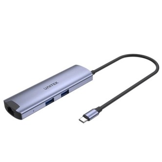 Unitek USB-C Hub USB3.0 HDMI/GB/PD100W H1112F