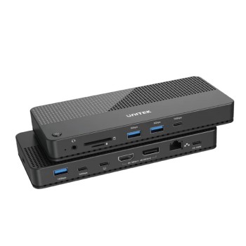 Unitek USB-C Hub USB4 MST HDMI/DP/Gb/SD/Audio/PD100W D1079A Unitek USB-C Hub USB4 MST HDMI/DP/Gb/SD/Audio/PD100W D1079A