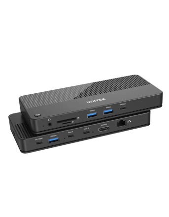 Unitek USB-C Hub USB3.2 KVM HDMI/Gb/SD/Audio/PD100W D1077A