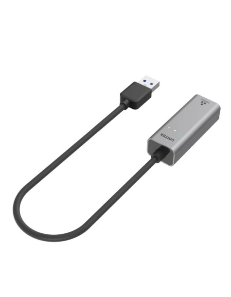 Unitek Converter USB-A to LAN Gigabit Ethernet Alum Y-3464 Unitek Converter USB-A to LAN Gigabit Ethernet Alum Y-3464