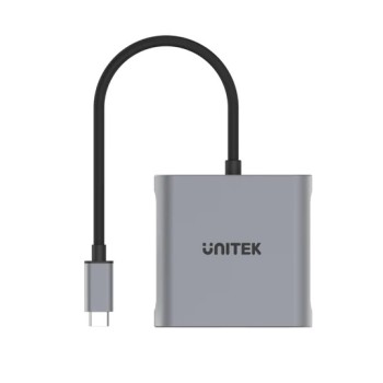 Unitek Converter USB-C to HDMI Dual 4K 60Hz MST V1404B
