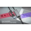 Unitek Converter USB-C to LAN 2.5Gb Ethernet+USB-A U1313C