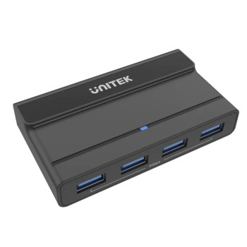 Unitek KVM USB-C 2-Port Switch with 4-Port USB Hub H1310A