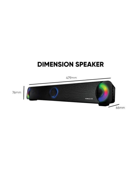 SonicGear SONICBAR BT300 Pro Portable BT/FM RGB Soundbar