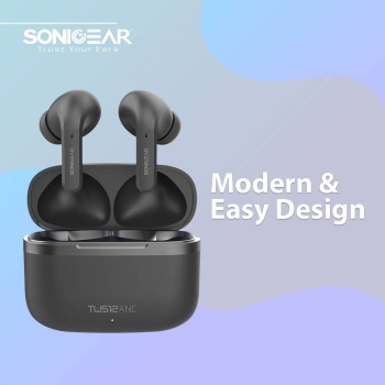 SonicGear EARPUMP TWS 12 ANC Sweatproof Earphones Black SonicGear EARPUMP TWS 12 ANC Sweatproof Earphones Black
