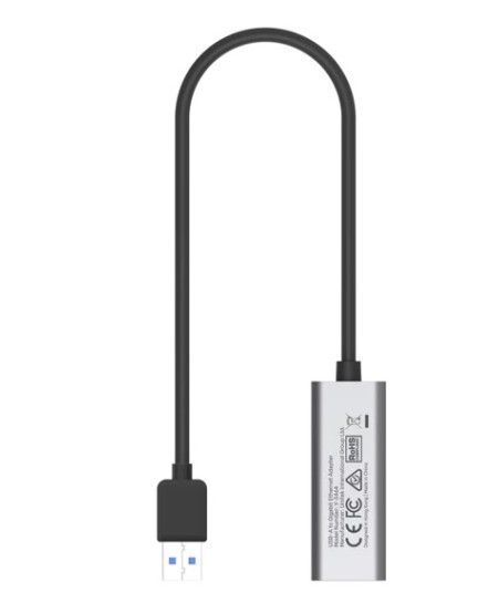 Unitek Converter USB-A to LAN Gigabit Ethernet Alum Y-3464 Unitek Converter USB-A to LAN Gigabit Ethernet Alum Y-3464