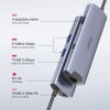 Unitek USB-C Hub USB3.0 HDMI/GB/PD100W H1112F Unitek USB-C Hub USB3.0 HDMI/GB/PD100W H1112F