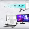 Unitek Converter USB-C to Display Port Dual 8K60Hz MST V1404A Unitek Converter USB-C to Display Port Dual 8K60Hz MST V1404A