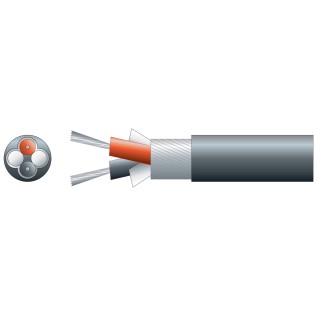 Mercury 2 Core Round Overall Lap Screen 5mm OD 100m Black 803.594UK Mercury 2 Core Round Overall Lap Screen 5mm OD 100m Black 803.594UK