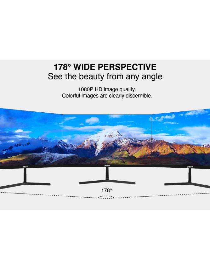 Dahua 24'' VA Full HD Monitor LM24-Β200S Dahua 24'' VA Full HD Monitor LM24-Β200S