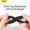 Baseus Cable USB-C to USB-A Tungsten Gold 100W 2.0m Blk Baseus Cable USB-C to USB-A Tungsten Gold 100W 2.0m Blk