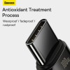 Baseus Cable USB-C to USB-A Tungsten Gold 100W 2.0m Blk Baseus Cable USB-C to USB-A Tungsten Gold 100W 2.0m Blk