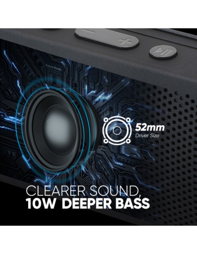 SonicGear SONICGO! RDO30-X Portable BT/FM/USB Speaker Gray