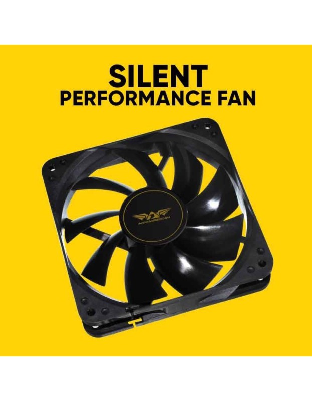 Armaggeddon SILENT-12 Cooling Fan Black