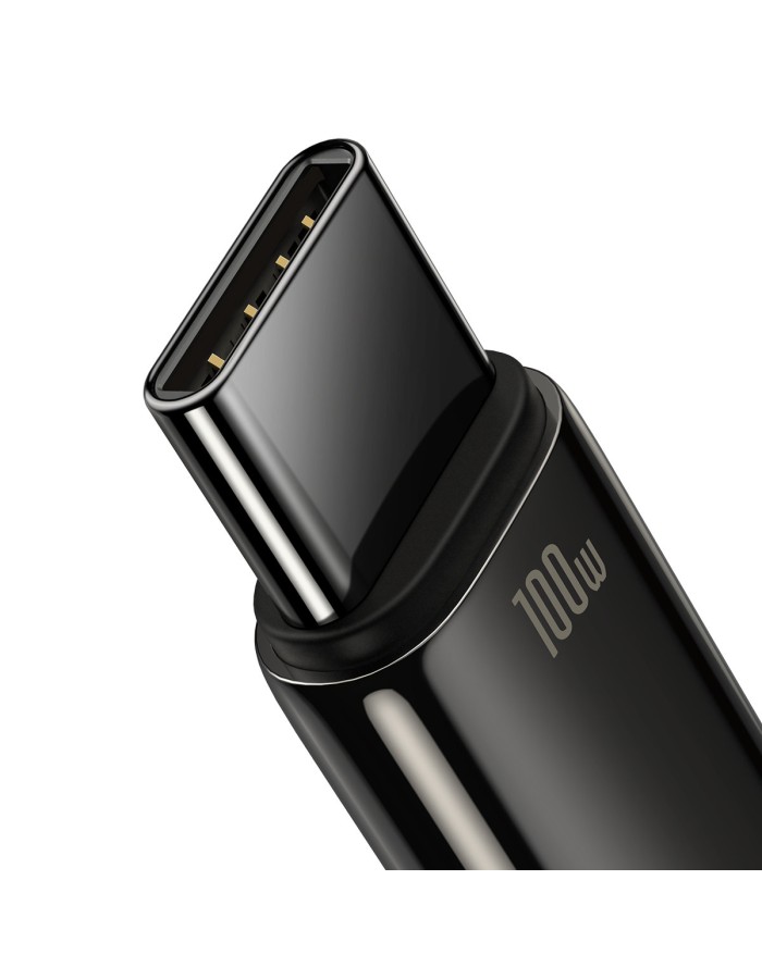 Baseus Cable USB-C to USB-A Tungsten Gold 100W 2.0m Blk Baseus Cable USB-C to USB-A Tungsten Gold 100W 2.0m Blk