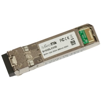 MikroTik 10G SFP+ Transceiver Dual LC 300m MM S+85DLC03D