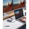 Anker Work USB-C Hub 8in1 2xHDMI,GB,SD,PD100W Anker Work USB-C Hub 8in1 2xHDMI,GB,SD,PD100W