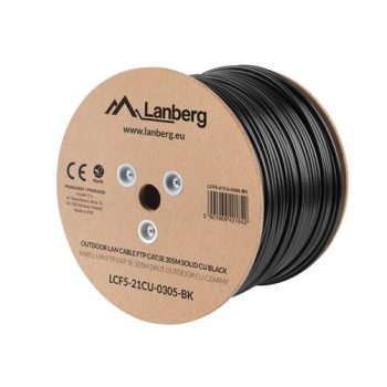 Lanberg CAT5e FTP CU Cable Outdoor 305m Black LCF5-21CU-0305-BK