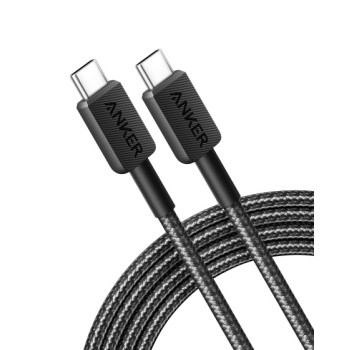 Anker Mobile Cable 322 USB-C to USB-C Cable 1.8m Braided Black