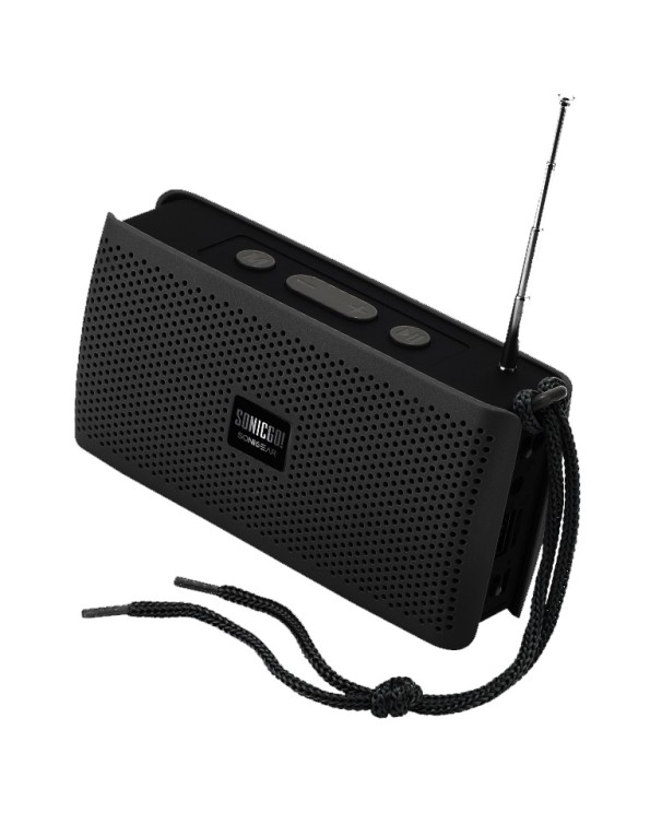 SonicGear SONICGO! RDO30-X Portable BT/FM/USB Speaker Black