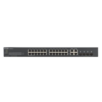 Zyxel 24-Port Gigabit Cloud Managed Ethernet Switch + 4 RJ45/SFP Combo GS1920-24V2