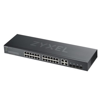 Zyxel 24-Port Gigabit Cloud Managed Ethernet Switch + 4 RJ45/SFP Combo GS1920-24V2