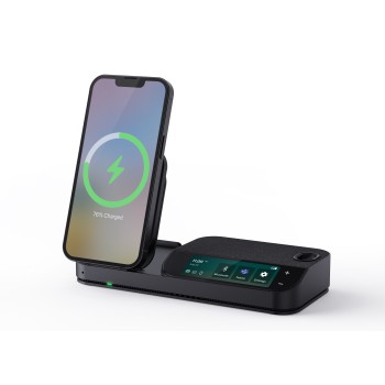 Yealink Headset Wireless Bluetooth 4-Mic NC with Speakerphone & Wireless Charger BH71 Workstation Teams Yealink Headset Wireless Bluetooth 4-Mic NC with Speakerphone & Wireless Charger BH71 Workstation Teams