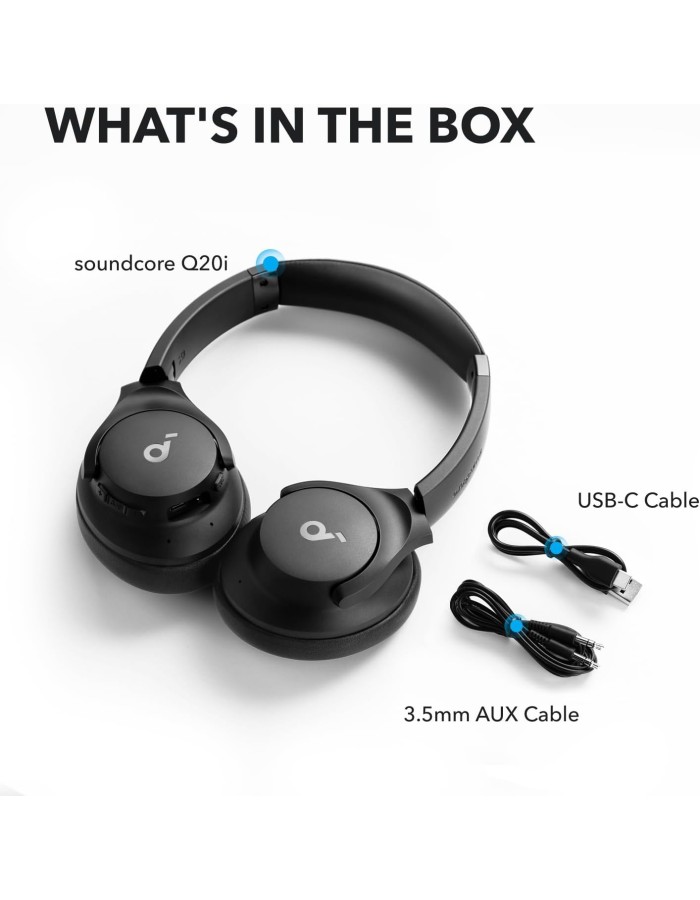 Anker Soundcore Headphones Q20i Black Anker Soundcore Headphones Q20i Black