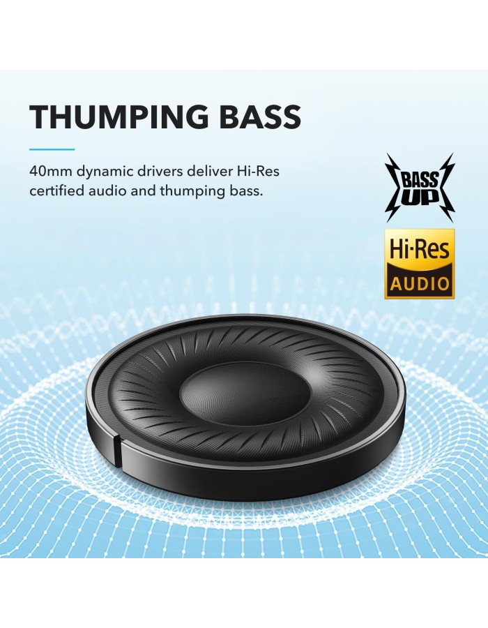 Anker Soundcore Headphones Q20i Black Anker Soundcore Headphones Q20i Black