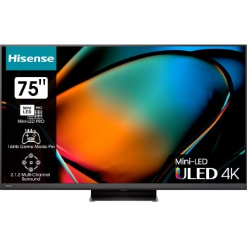 Hisense 75U8KQ  75'' 4K Smart QLED MINI LED 120hz TV