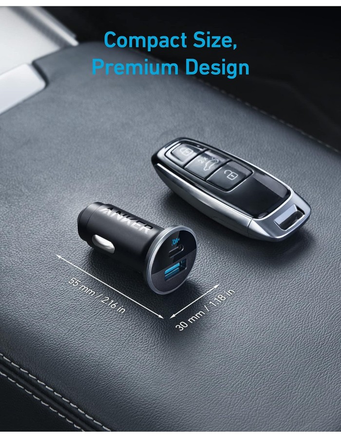 Anker Mobile Charger Car 53W PD 325 Black Anker Mobile Charger Car 53W PD 325 Black