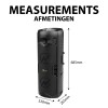 N-Gear LGP-5150 Portable Speaker with Disco Ball 1x Wireless Mic BT/USB & Powerbank Function