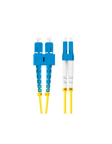 Lanberg Fiber Patch Cord SC/UPC-LC/UPC SM 9/125 Duplex LSZH 2.0m