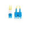 Lanberg Fiber Patch Cord SC/UPC-LC/UPC SM 9/125 Duplex LSZH 2.0m