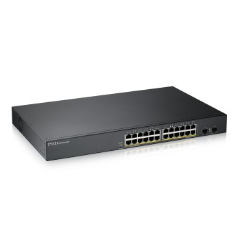Zyxel SP 26-Port Gigabit PoE Managed Switch, 24 x PoE 170W GS190024HPV2