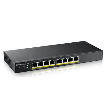 Zyxel SP 8-Port Gigabit PoE Cloud Managed Switch, 8 x PoE 60W GS1915-8EP