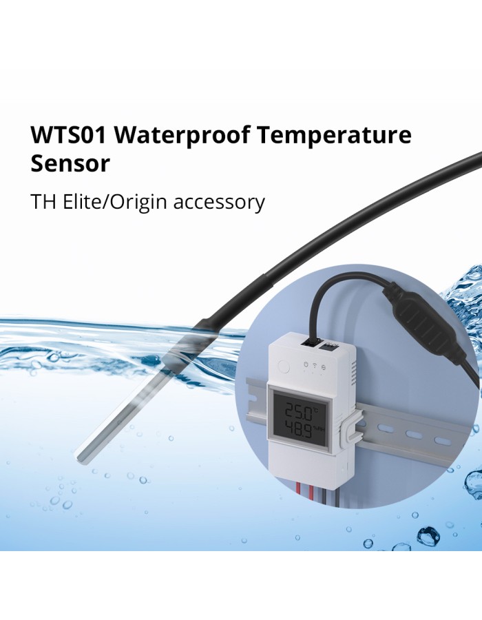 Sonoff Smart Sensor Temperature & Humidity Tube WTS01 Sonoff Smart Sensor Temperature & Humidity Tube WTS01