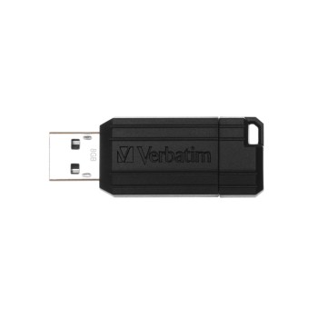 Verbatim USB Drive 3.2 Pinstripe 128GB Black Verbatim USB Drive 3.2 Pinstripe 128GB Black