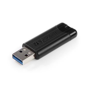 Verbatim USB Drive 3.2 Pinstripe 256GB Black Verbatim USB Drive 3.2 Pinstripe 256GB Black