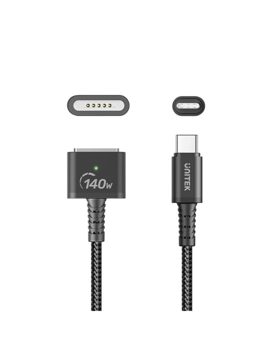 Unitek MC USB-C to MagSafe Charging Cable 140W 2.0m Unitek MC USB-C to MagSafe Charging Cable 140W 2.0m
