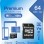 Verbatim Micro SD Card+Adapter Class10 U1 64GB