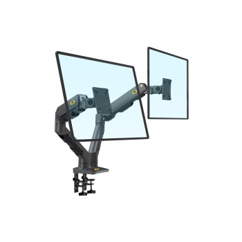 NBMounts Monitor Desk Mount 2xArms Heavy Duty G65