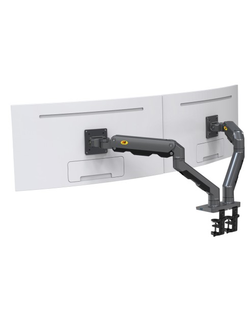 NBMounts Monitor Desk Mount 2xArms Heavy Duty G65 NBMounts Monitor Desk Mount 2xArms Heavy Duty G65
