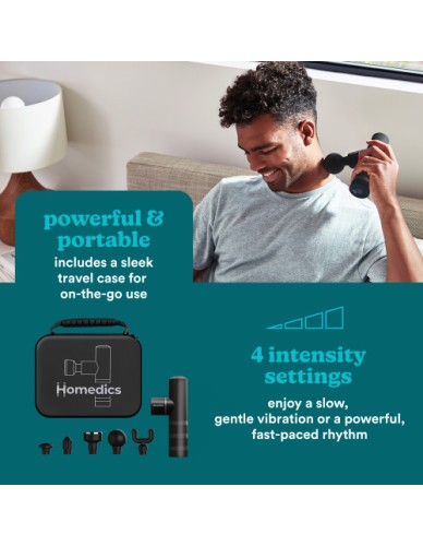 Homedics HHP-65GM Myti Anthracite Massage Gun