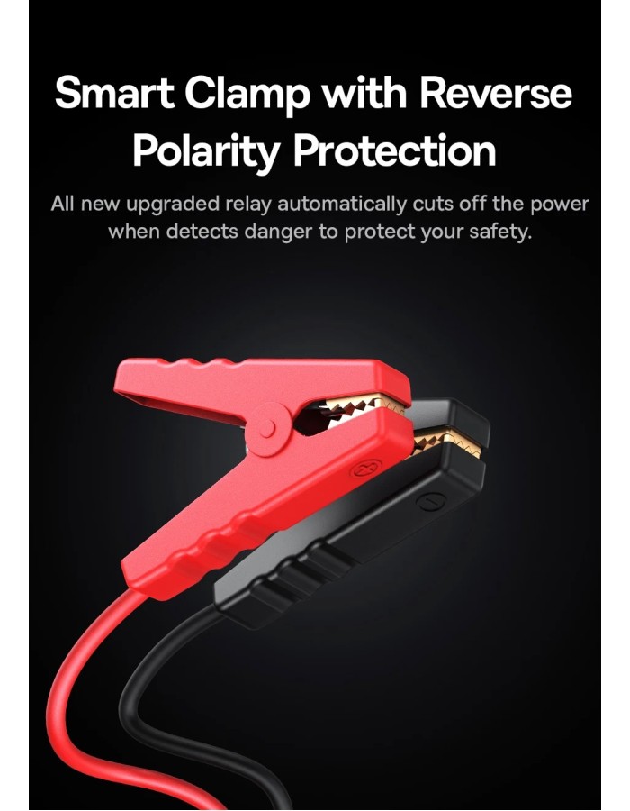 Baseus Car Jump Start Booster & Powerbank 26800maH 3000A