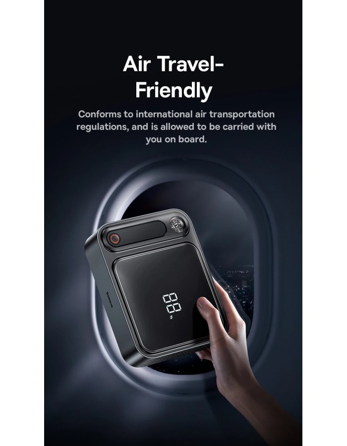 Baseus Car Jump Start Booster & Powerbank 26800maH 3000A