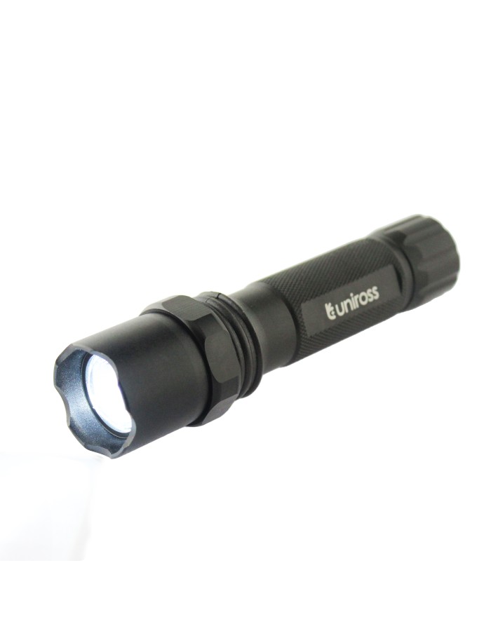 Uniross ULFL014 USB Rechargeable Pocket Flashlight IP54 300 lumens & Powerbank Function
