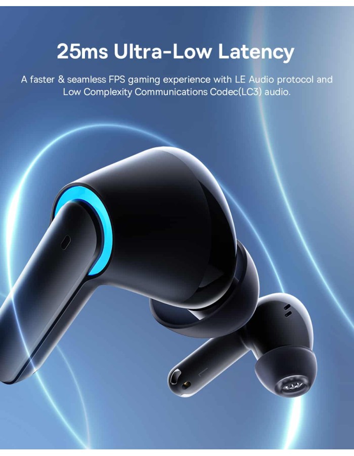 Baseus Headphones In Ear TWS AeQur G10 Gaming PS5/PC/Switch Cluster Black Baseus Headphones In Ear TWS AeQur G10 Gaming PS5/PC/Switch Cluster Black