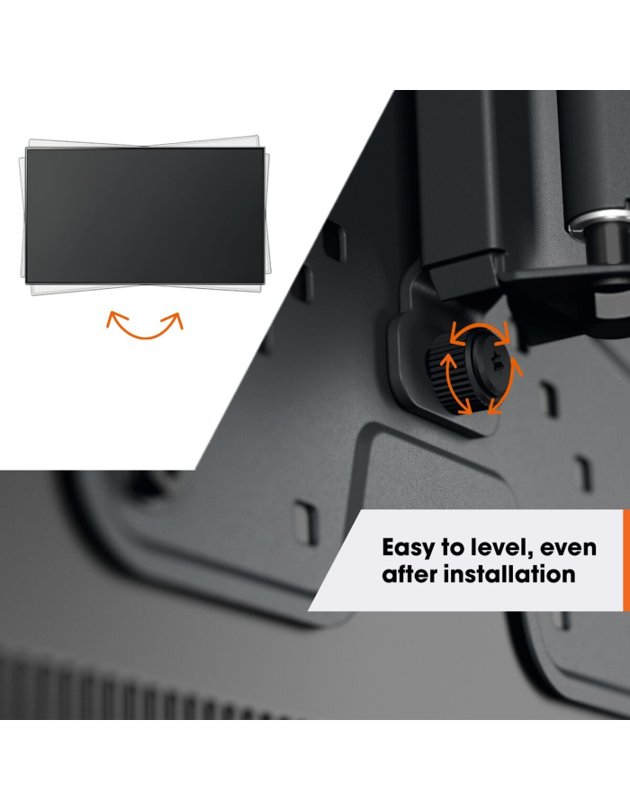 Vogels TVM1643 Turn TV Wall Mount 40-77'' Black Vogels TVM1643 Turn TV Wall Mount 40-77'' Black
